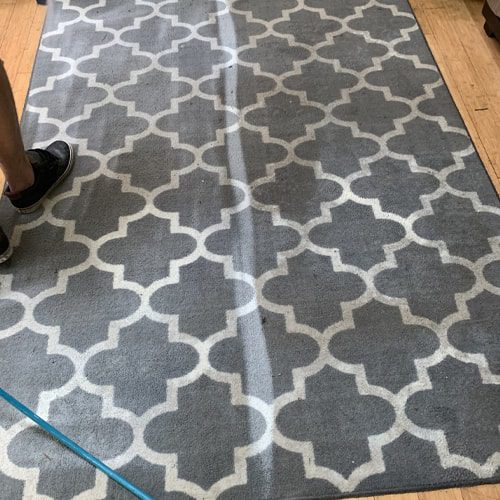 How to Clean an Area Rug on Hardwood