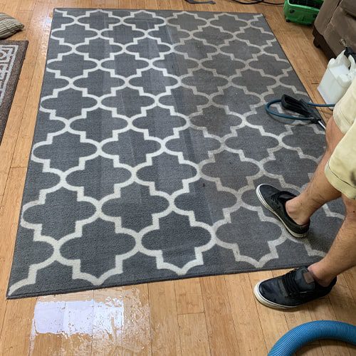 it is always important to call the professionals to clean up stains (big or small), you can actually maintain your area rug at home with some simple steps.