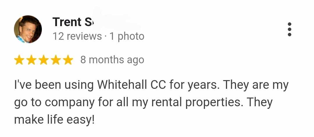 Whitehall Carpet Cleaning Columbia SC Google Review