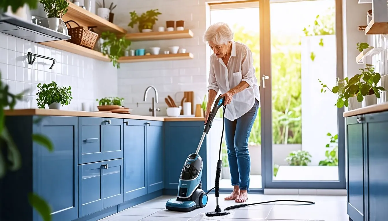 Clean Easier with a Power Scrubber - Deep-Cleaning Grout