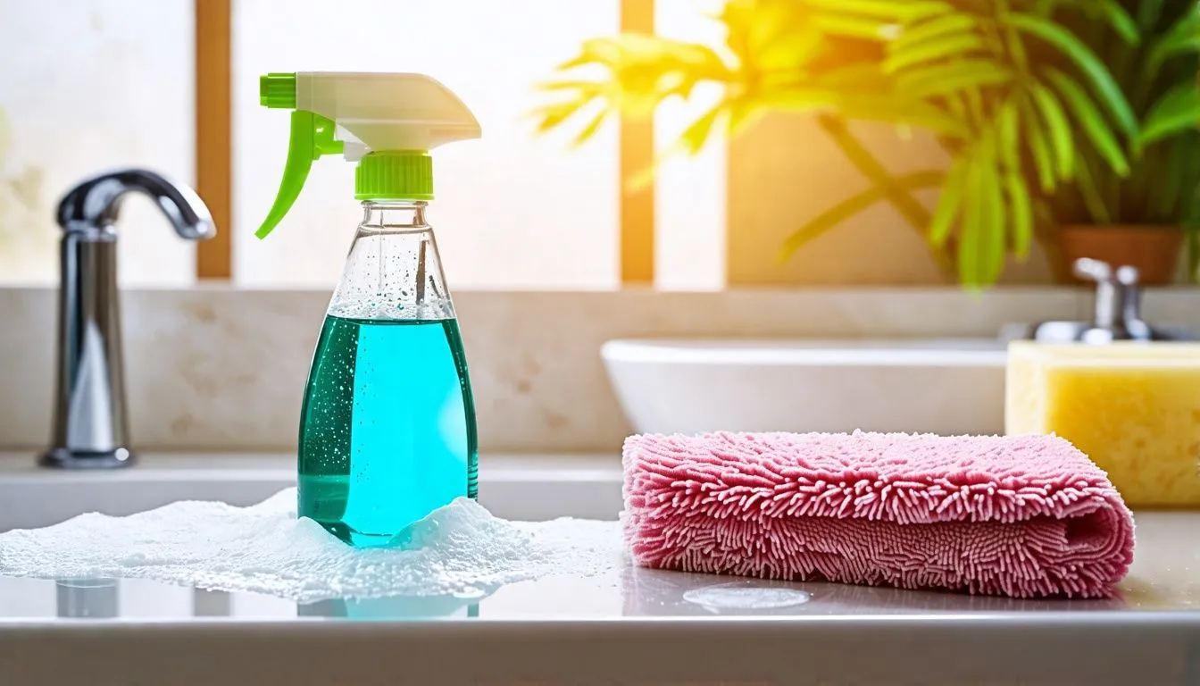 Combine Vinegar and Dish Soap for Deep-Cleaning Grout