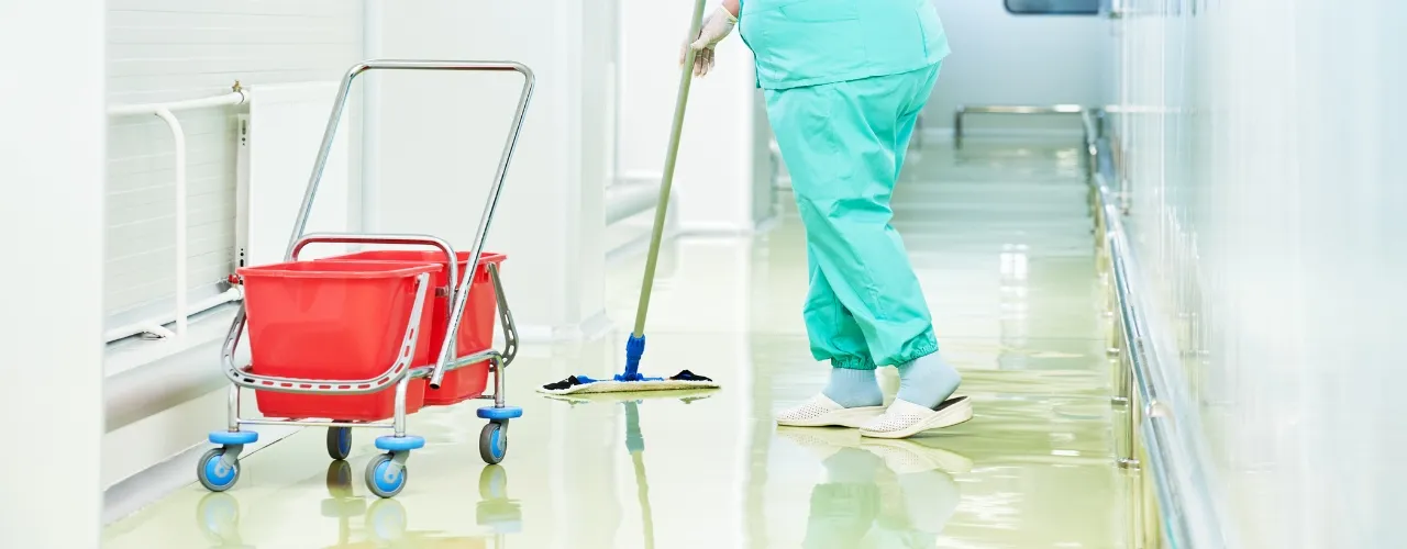 Compliance with Healthcare Regulations Through Commercial Floor Cleaning Services