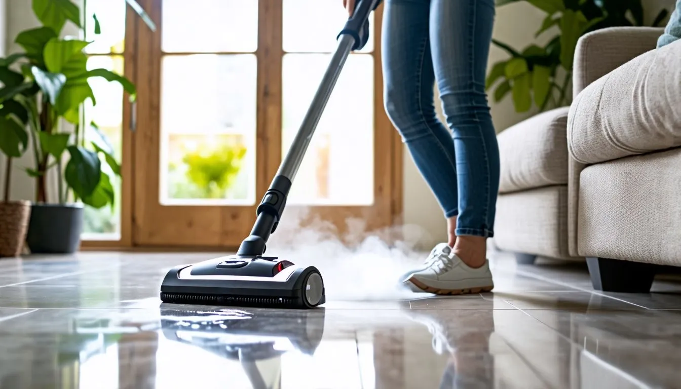 Safer and eco-friendly alternative - Steam Floor Cleaning