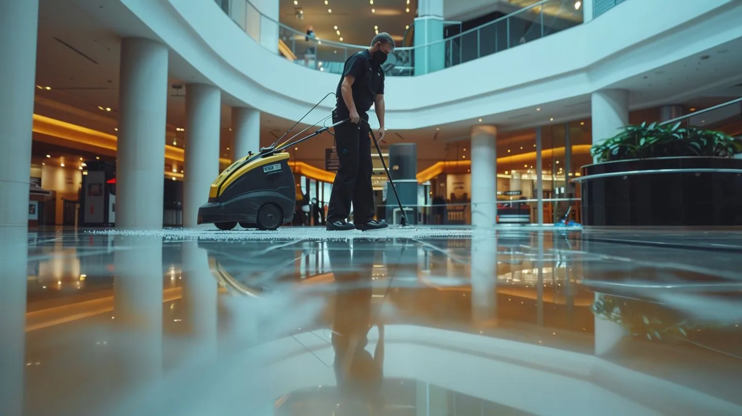 The Cleanliness reflects professionalism in commercial space - Commercial Floor Cleaning Services