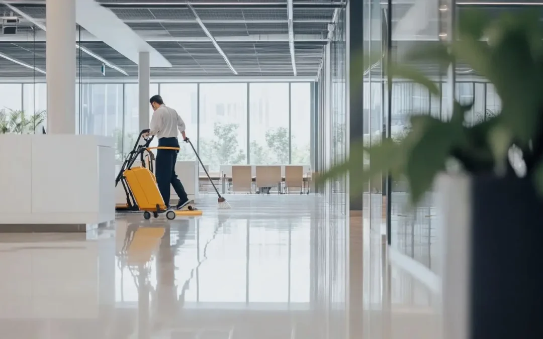 The Connection Between Commercial Floor Cleaning and Workplace Safety